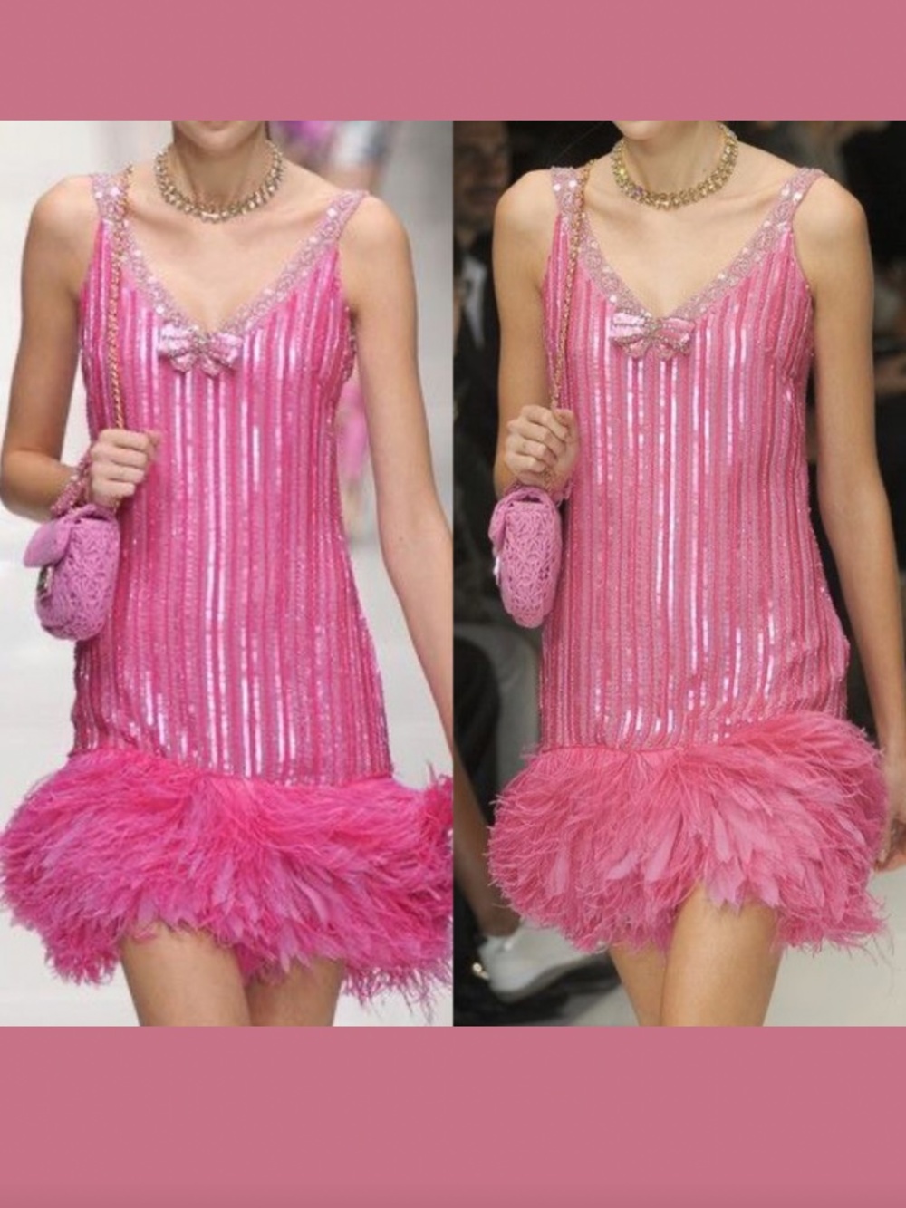 Blugirl Blumarine Embroidered and Beaded Stunning Dress